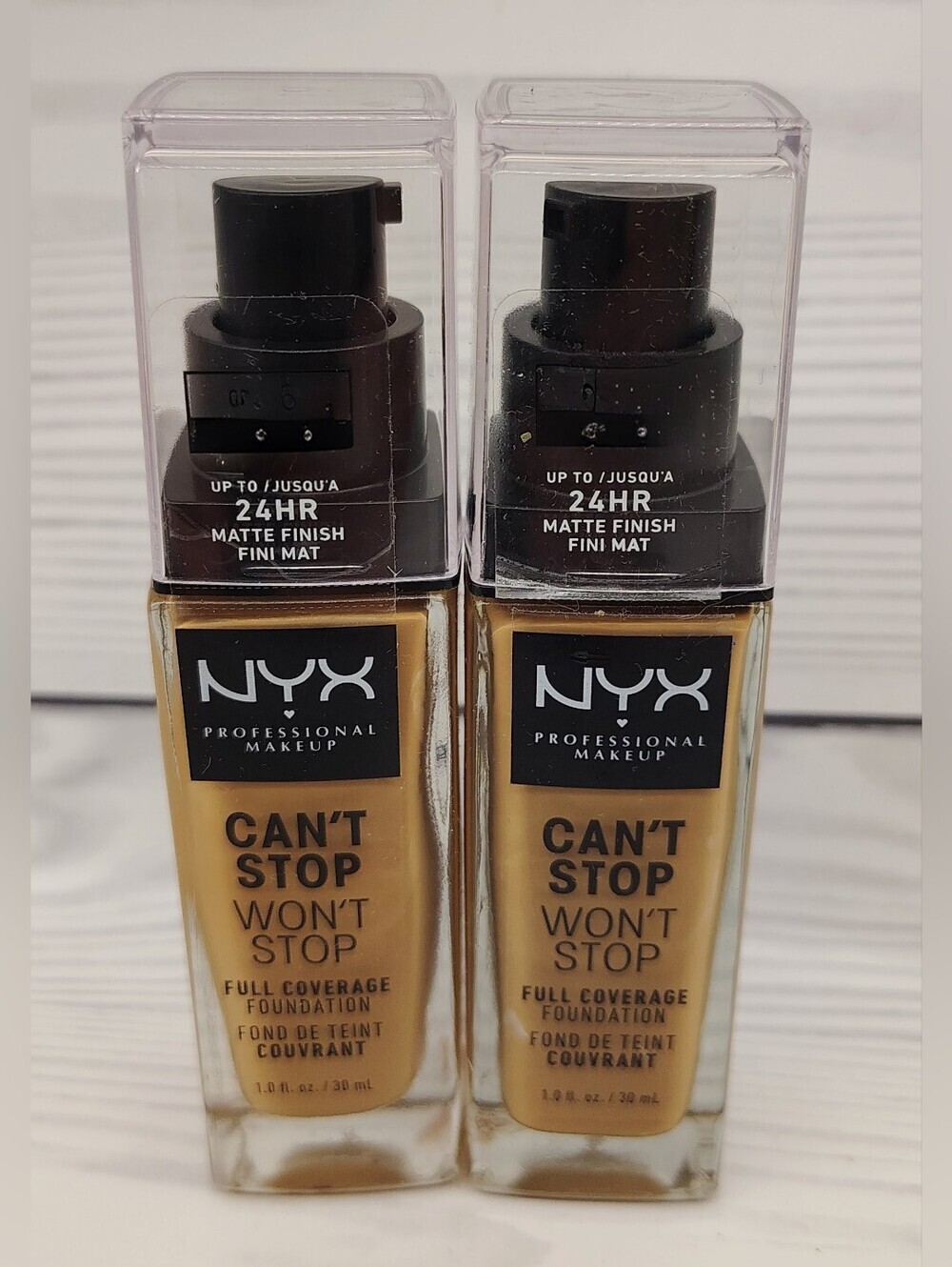 NYX Can't Stop Won't Stop Full Coverage Foundation New Makeup # 20S500